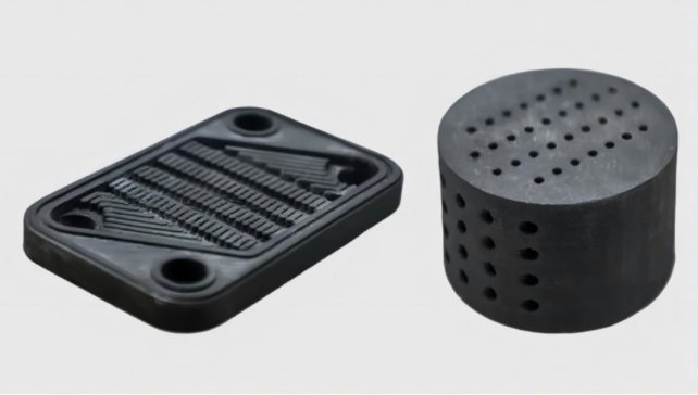 升华三维粉末挤出3D打印工艺为碳化硅热交换器件制造提供新途径
