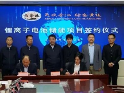 总投资9亿元！陕西省延安市首个锂离子电池储能项目签约